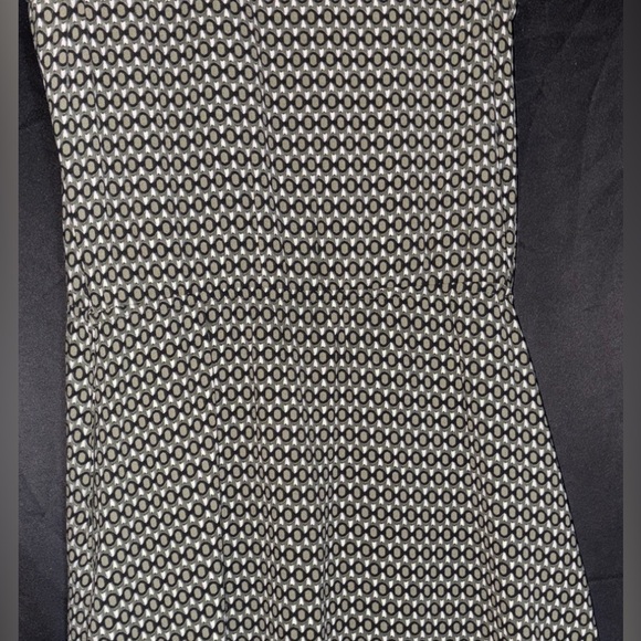 Merona Women's Black and White Patterned Button Down Dress - Picture 7 of 7